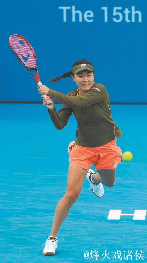 安徽队朱琳获得十五运会网球女单冠军 安徽队朱琳获得十五运会网球女单冠军