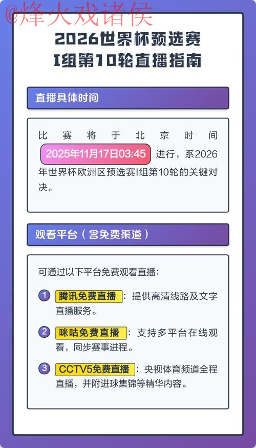 2026世界杯直播免费高清观看指南 2026世界杯直播免费高清观看指南